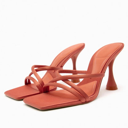 Zara Coral Heels