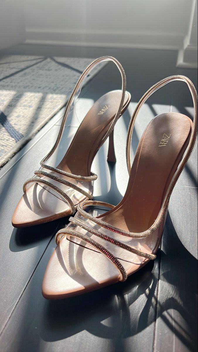 Zara Vinyl Heels