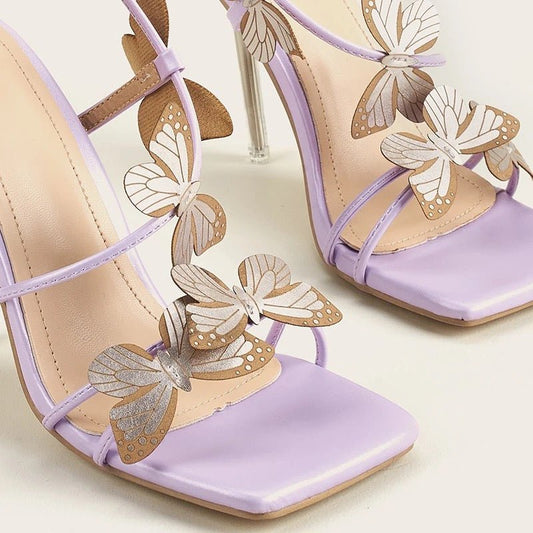 Butterfly stilettos