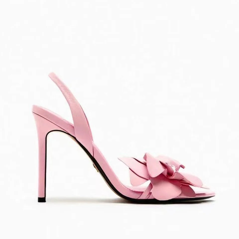 Zara Flower heels