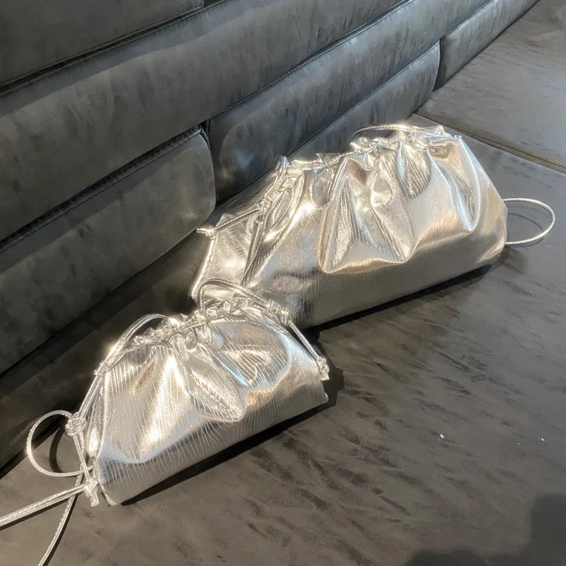 Metallic cloud bags