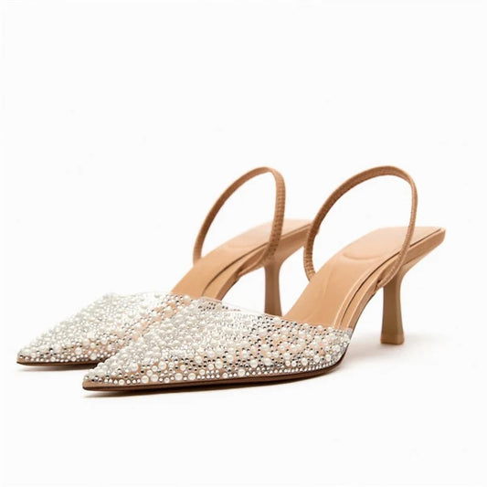 Zara Pearl Pumps